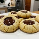 Chocolate Thumbprint Cookies