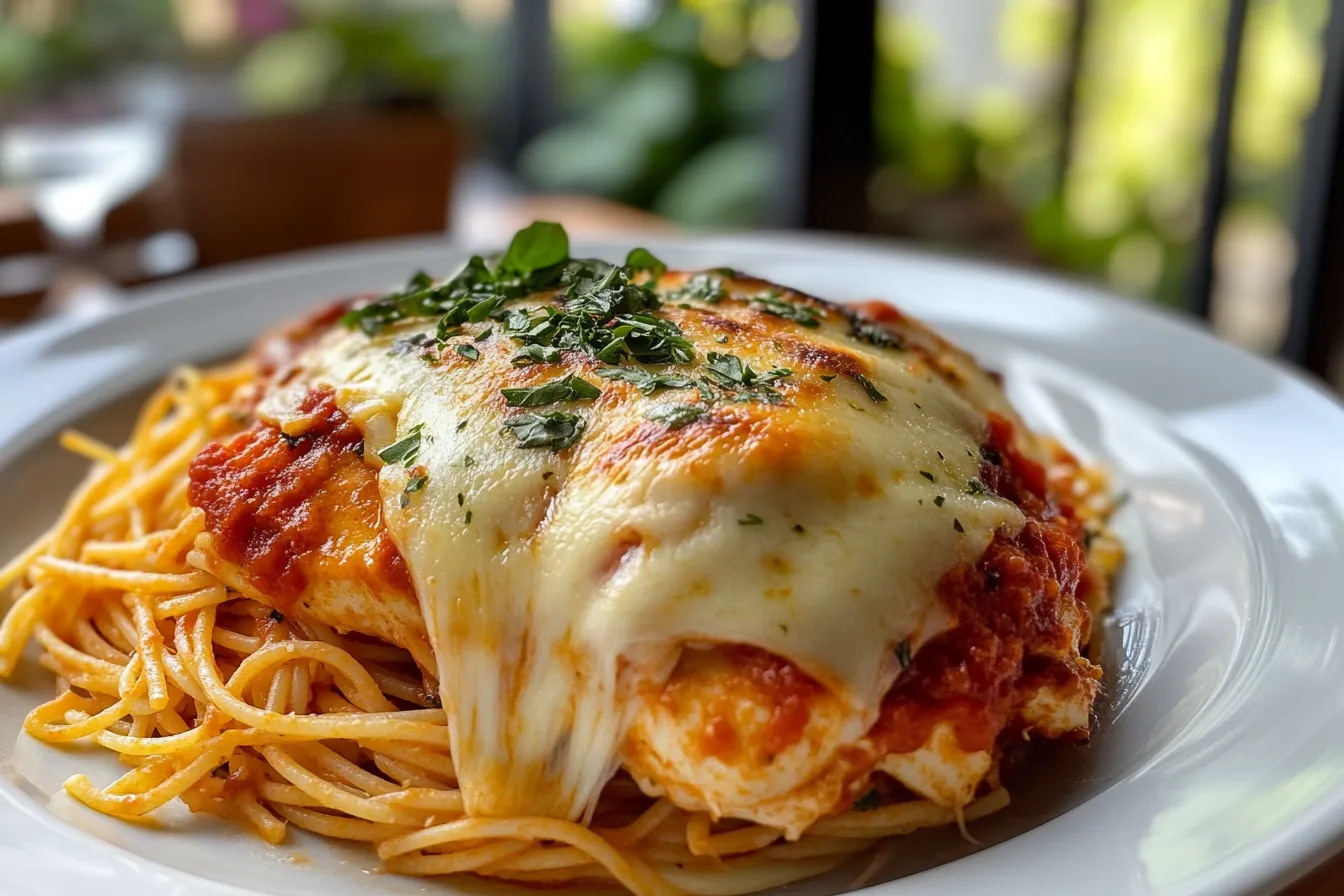 Baked Chicken Spaghetti