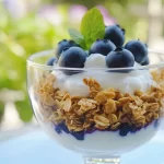 Blueberry Greek Yogurt Clusters