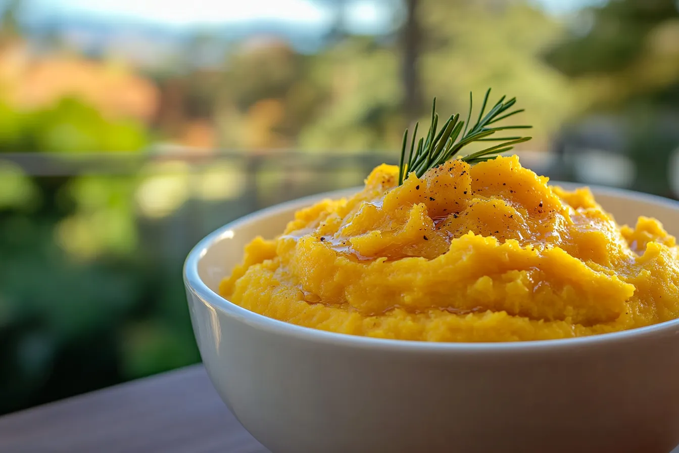 Brown Butter Mashed Butternut Squash