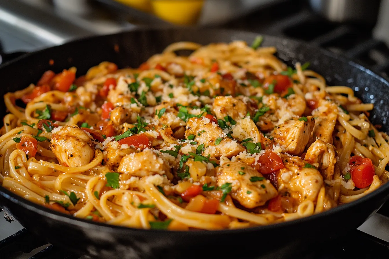 Creamy Cajun Chicken Pasta