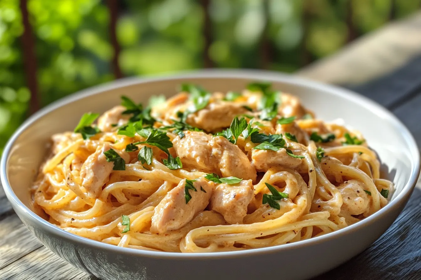 Creamy Cajun Chicken Pasta