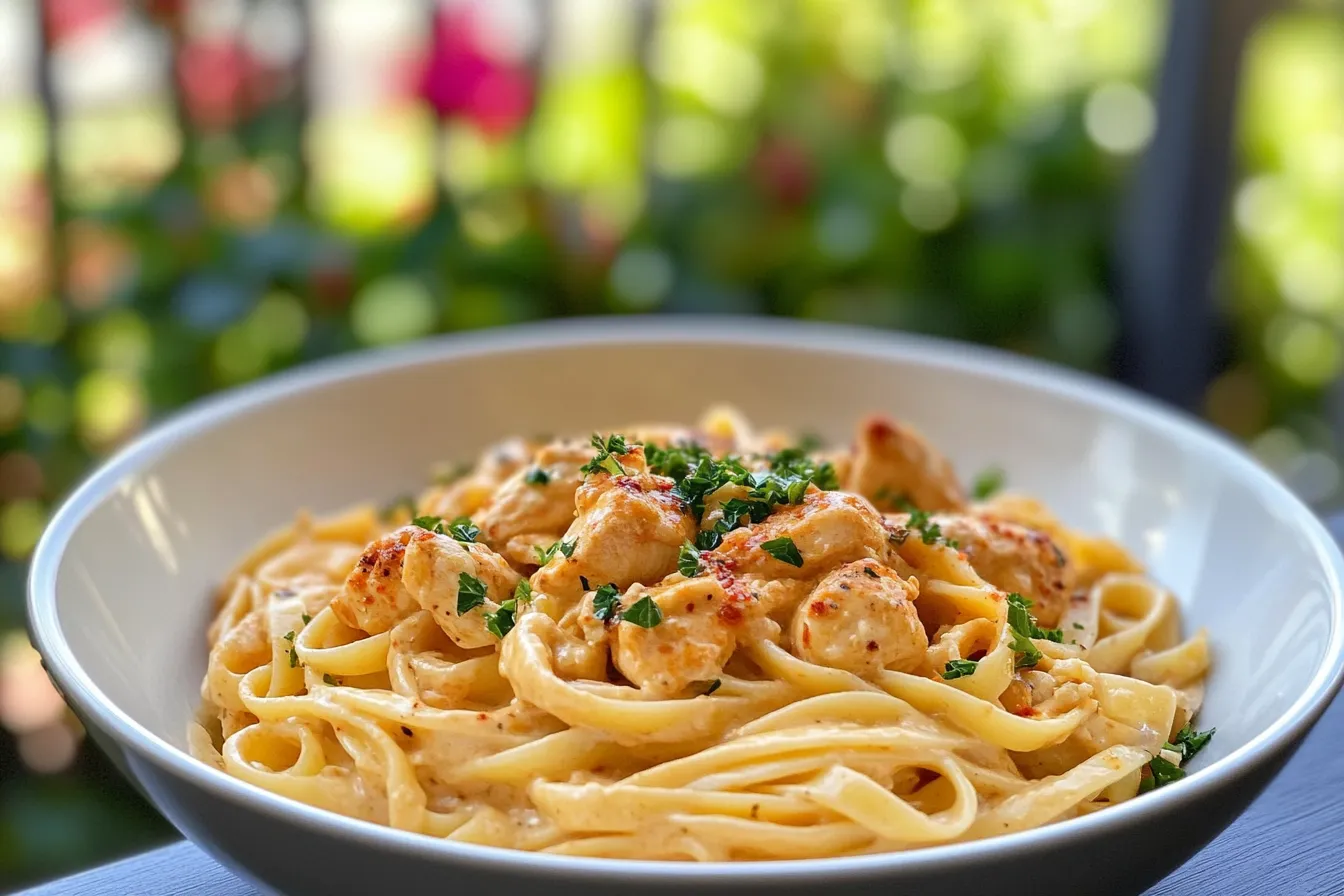 Creamy Cajun Chicken Pasta
