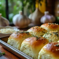 Garlic Herb Dinner Rolls