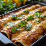 Ground Turkey Black Bean Enchiladas
