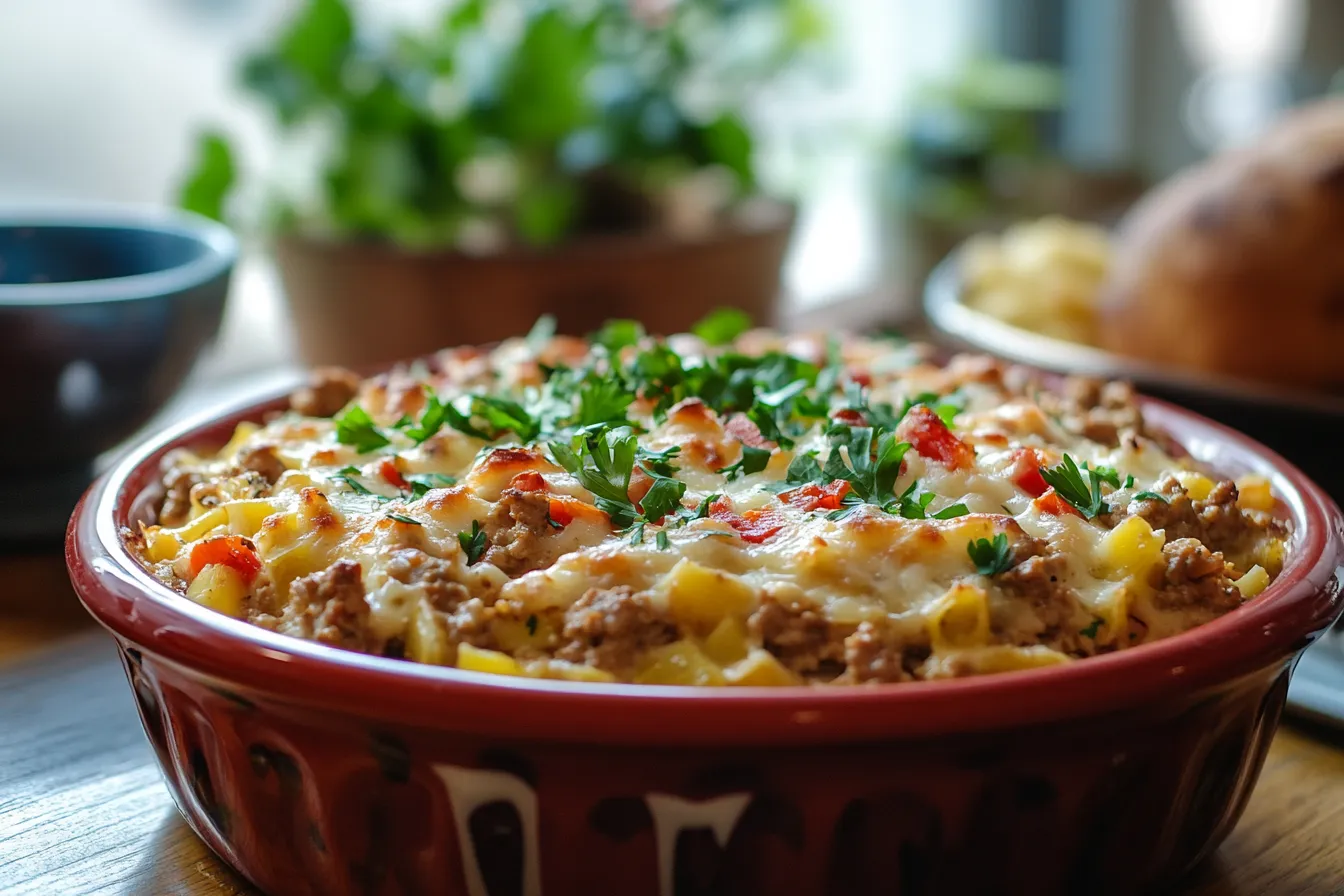 Ground Turkey Casserole