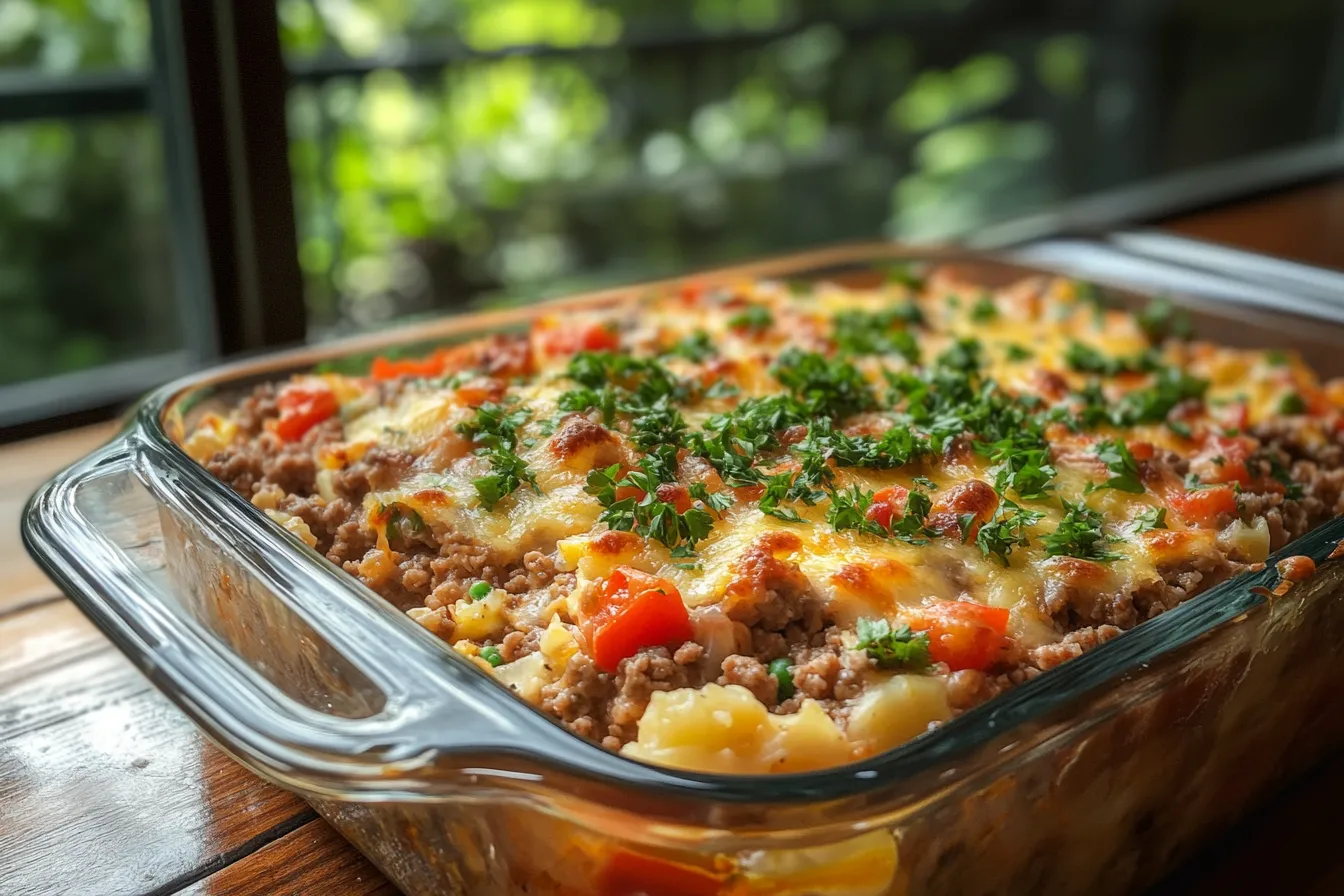 Ground Turkey Casserole