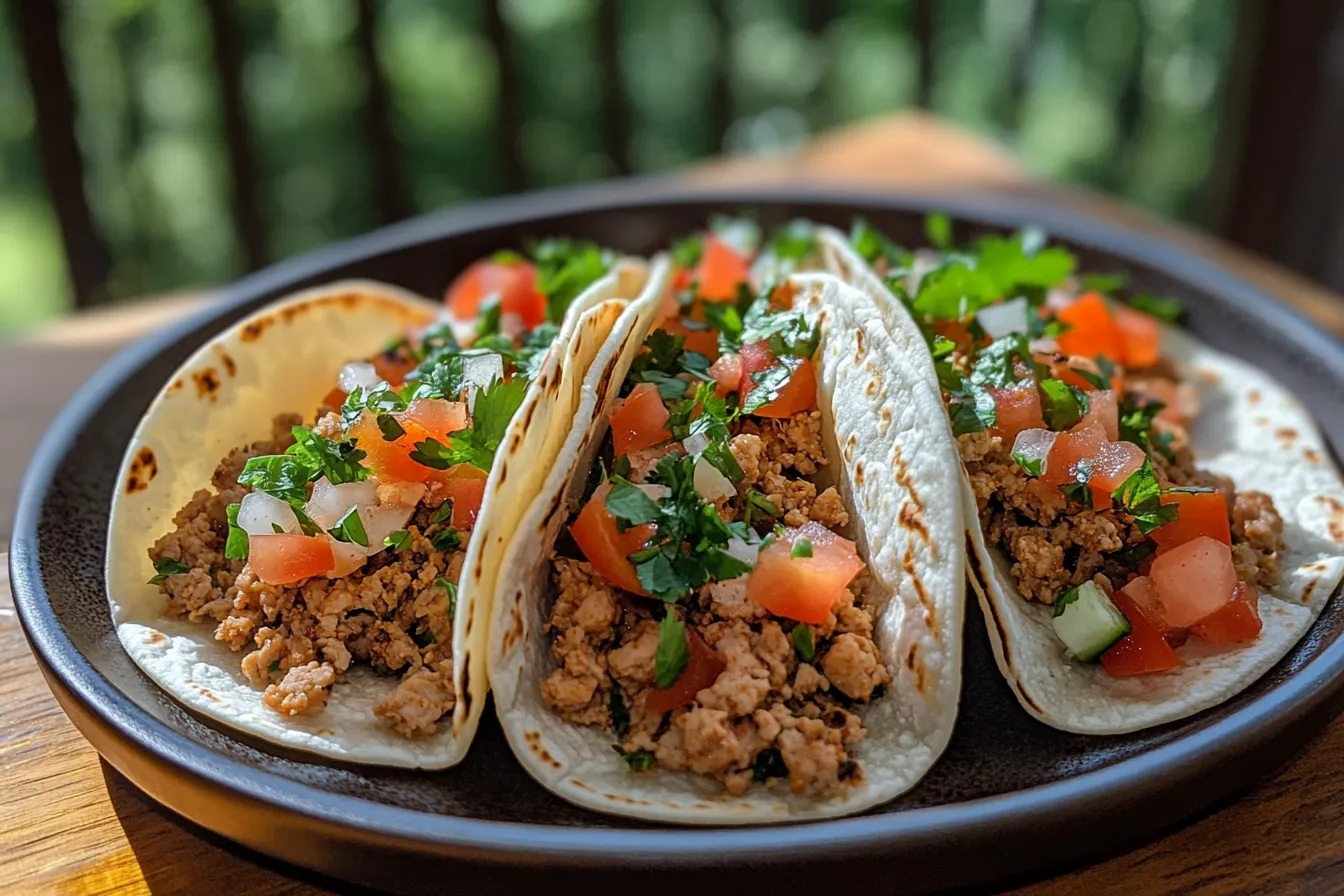 Ground Turkey Tacos