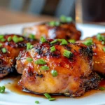 Honey Garlic Chicken Thighs