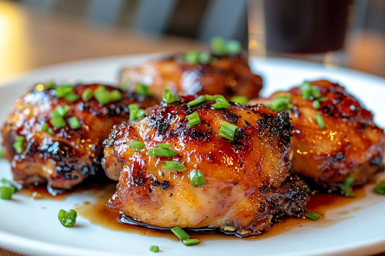 Honey Garlic Chicken Thighs