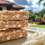 No-Bake Coconut Almond Protein Bars