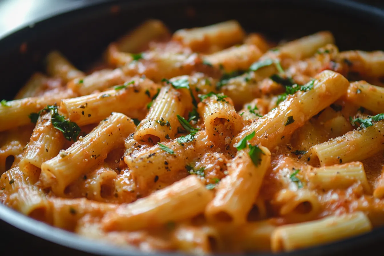 One-Pan Creamy Tomato Ziti
