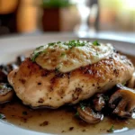 Parmesan Chicken and Mushrooms