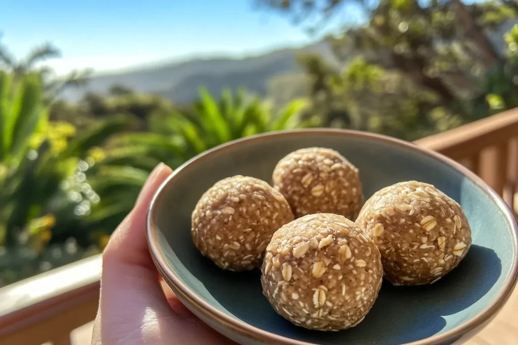 Peanut Butter Oat Energy Balls