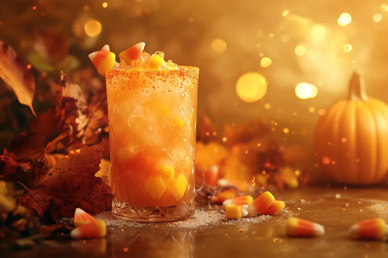 Sparkling Candy Corn Punch