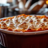 Sweet Potato Casserole with Marshmallow Topping