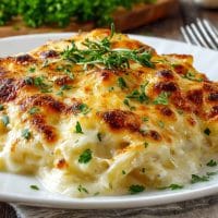 Lazy Alfredo Bake
