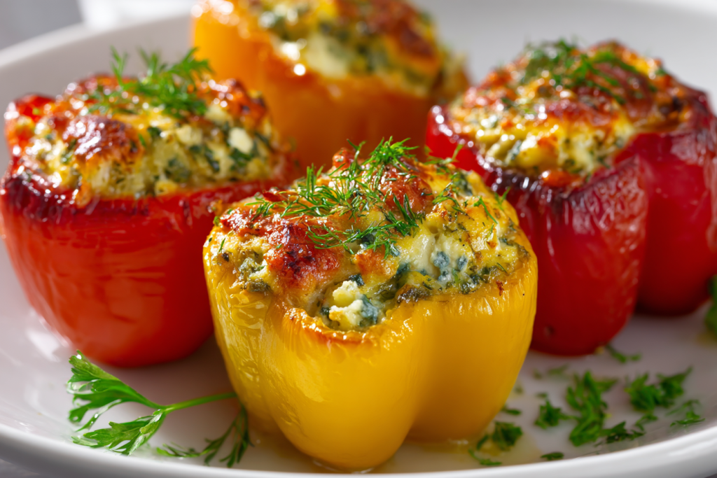 Stuffed Mini Bell Peppers