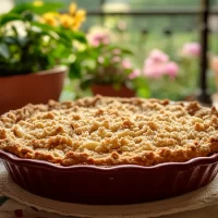 Apple Crumble Pie