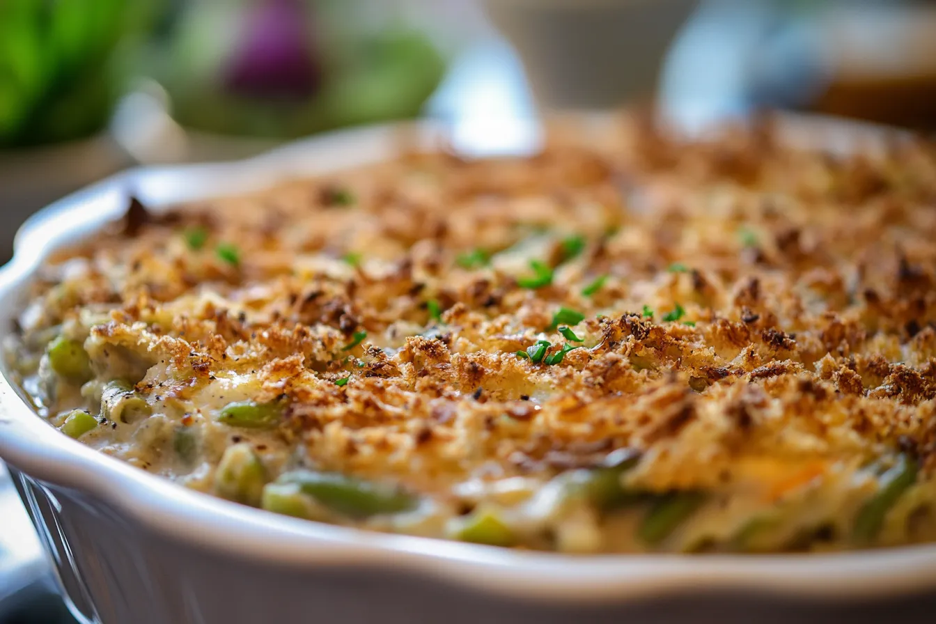 Creamy Green Bean Casserole