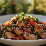 Honey Garlic Chicken Stir Fry