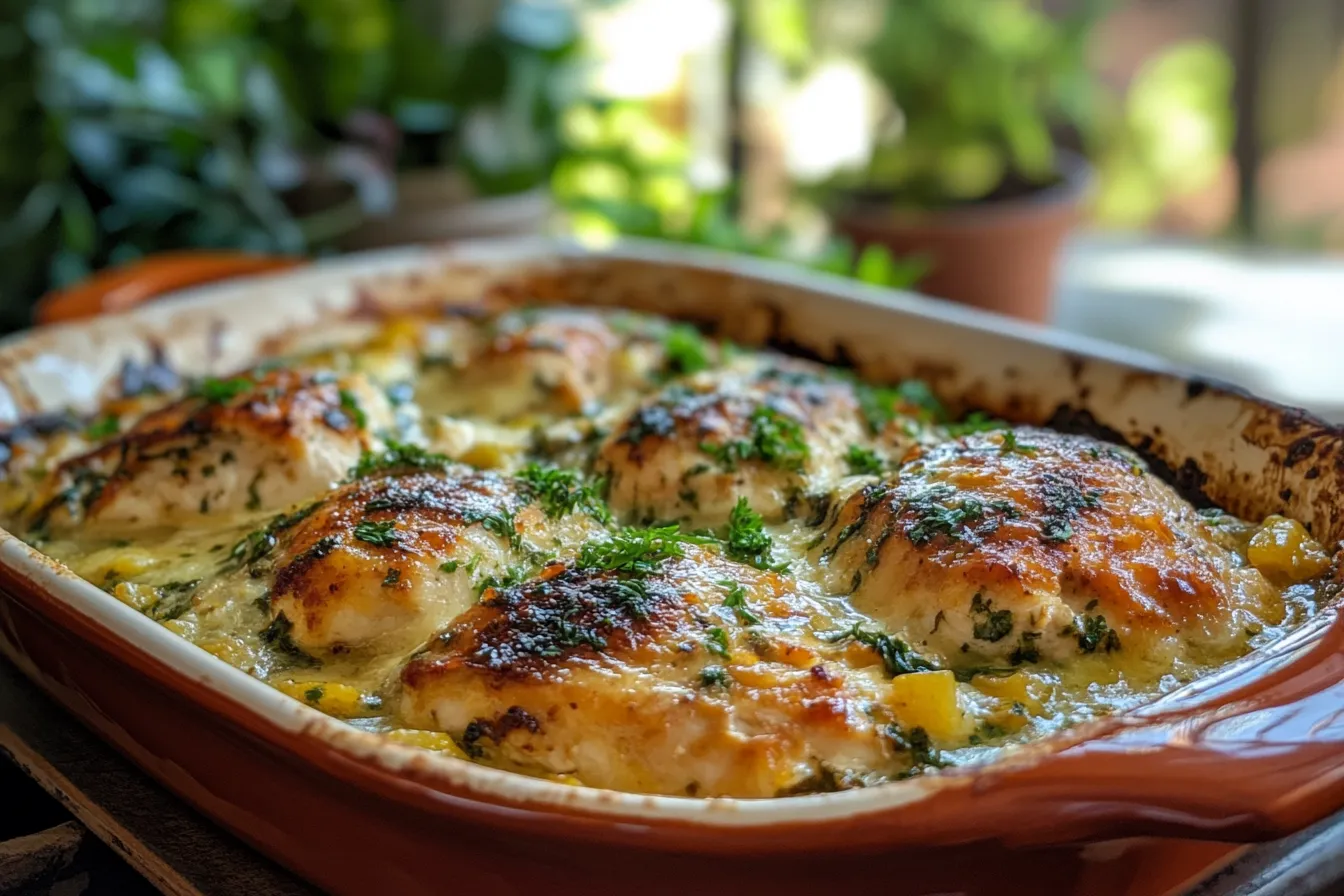 Honey Mustard Chicken Bake