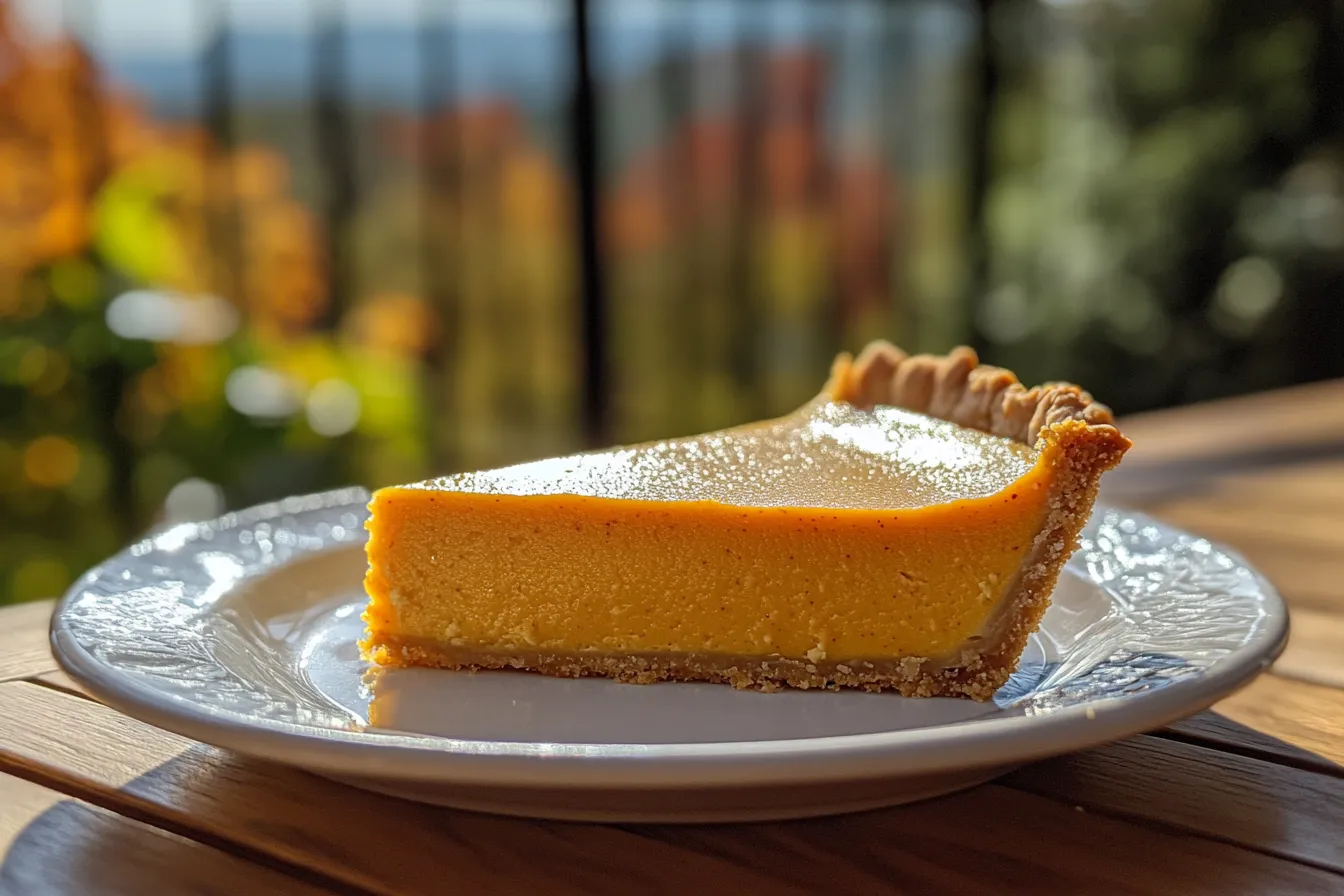 Pumpkin Cheesecake Pie