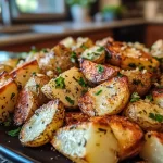 Roasted Garlic Parmesan Potatoes