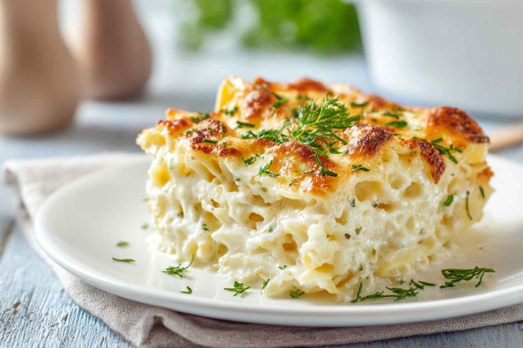 Lazy Alfredo Bake