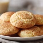 Eggnog Snickerdoodles