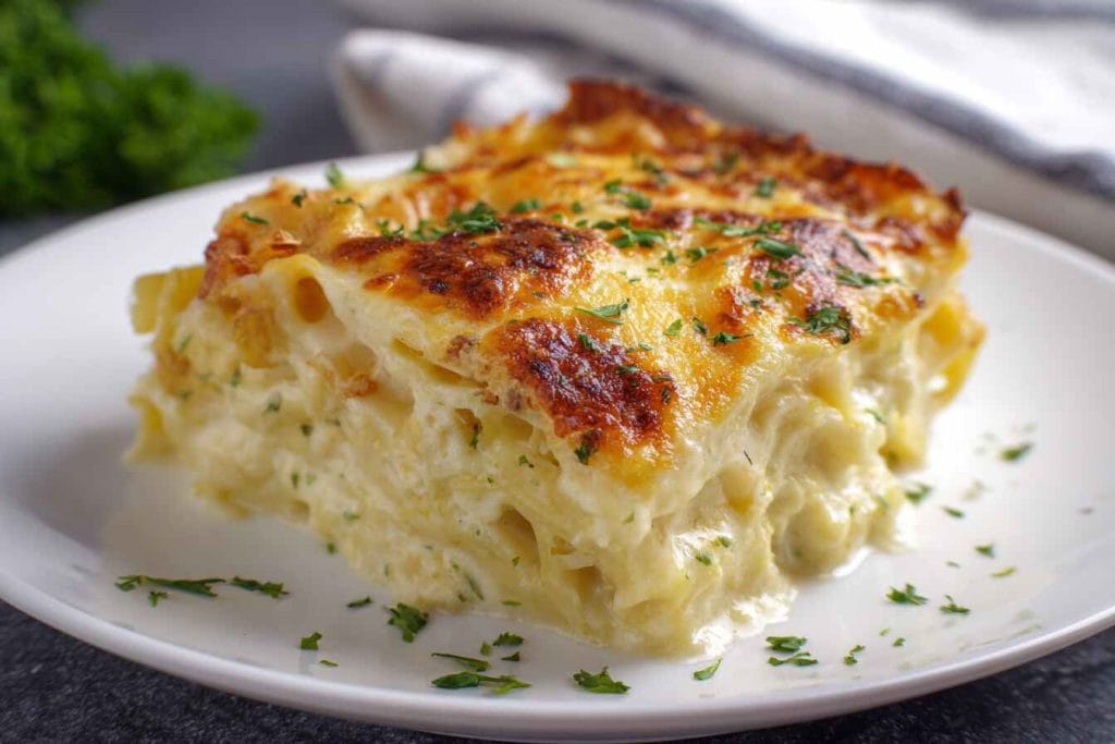 Lazy Alfredo Bake