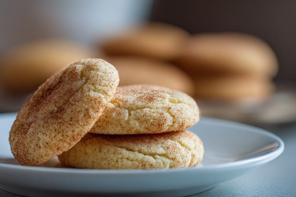 Eggnog Snickerdoodles