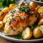 Roasted Chicken Breast with Potatoes