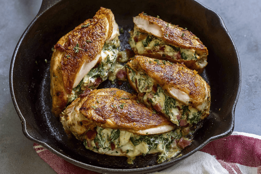 Holiday Stuffed Chicken Breasts