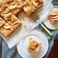 Delicious Brown Butter Apple Pie Bars Ready to Serve
