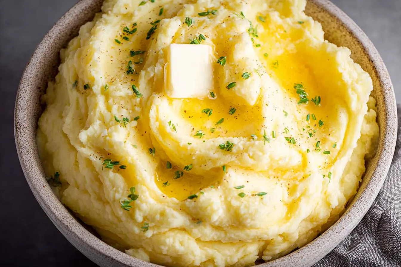 Buttery Yukon Gold Mashed Potatoes