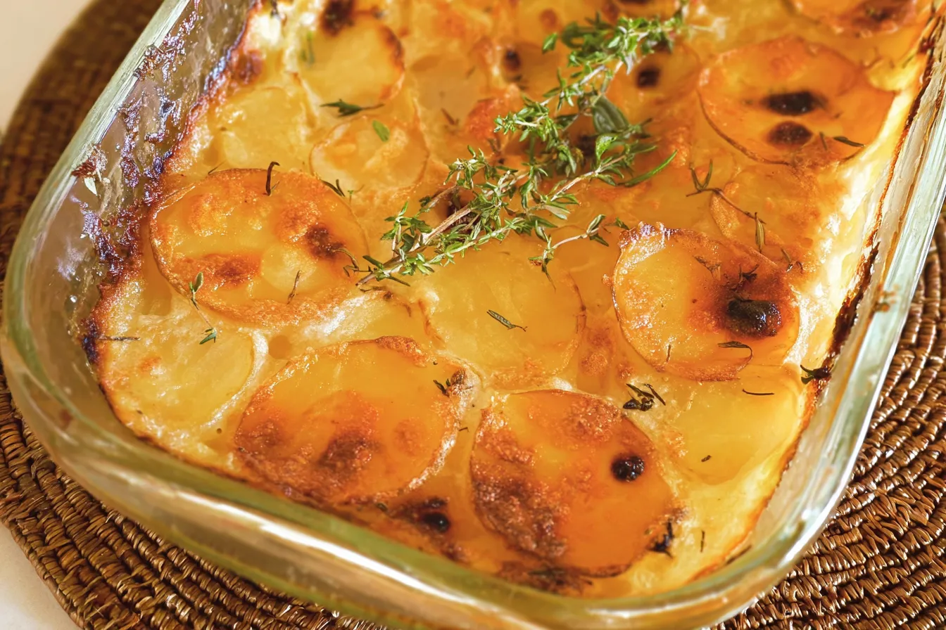 Christmas Dinner Potato Bake