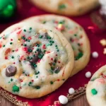 Confetti Sugar Cookies for Christmas Ready to Enjoy