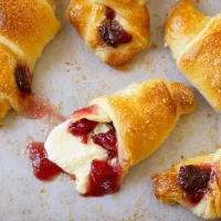 Decadent Cranberry Cream Cheese Crescent Bites