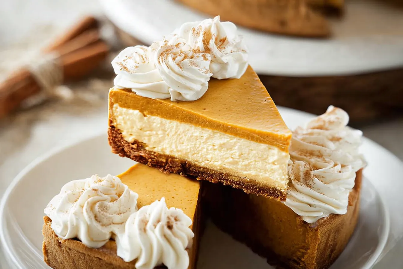 Easy Pumpkin Pie Cheesecake