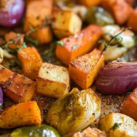 Fall Harvest Roasted Vegetables Bowl