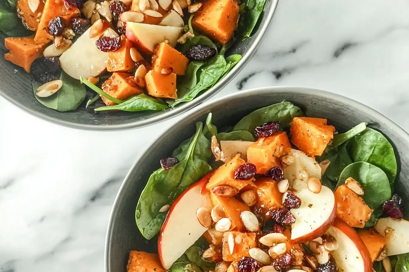 Fall Harvest Sweet Potato Salad: Colorful and Flavorful Dish
