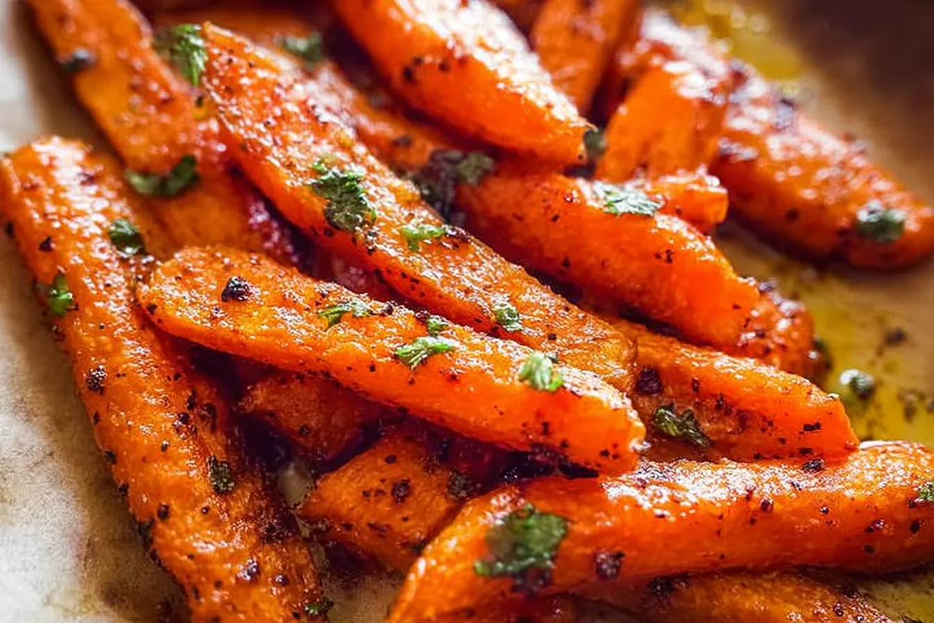 Garlic Roasted Carrots