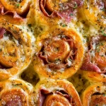 Ham and Cheese Party Pinwheels Ready to Serve