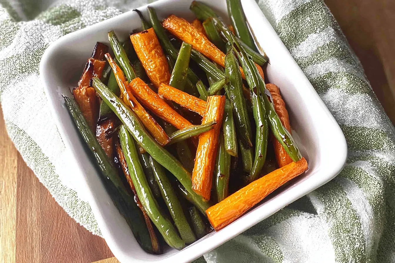 Honey Glazed Carrots & Green Beans