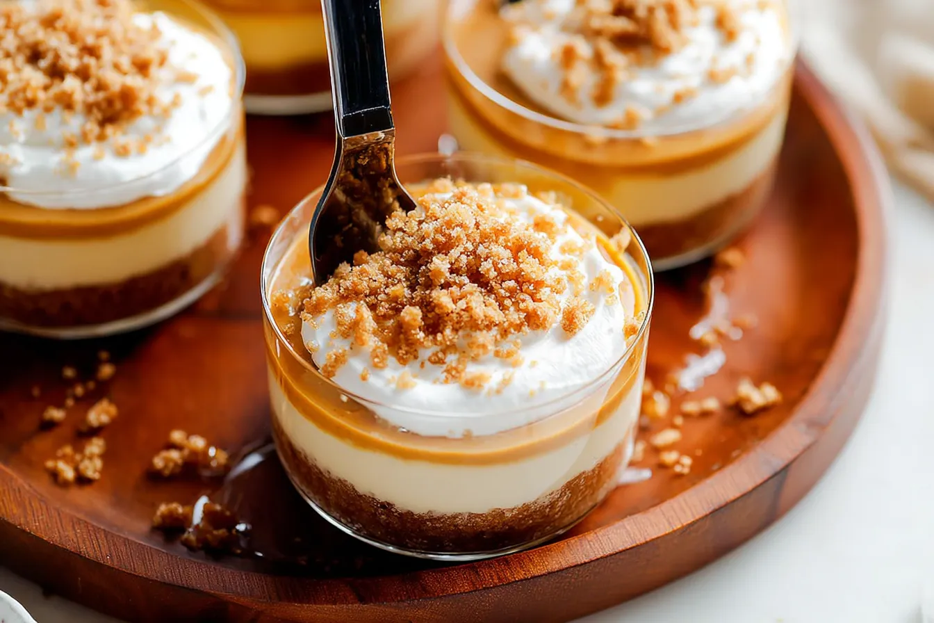 Maple Pumpkin Cheesecake Cups