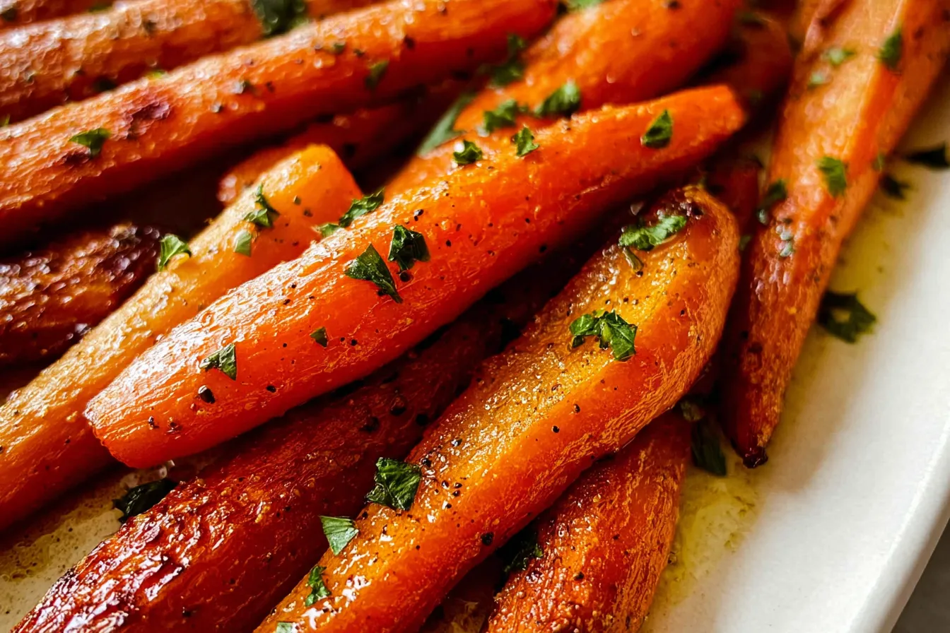 Maple Roasted Carrots