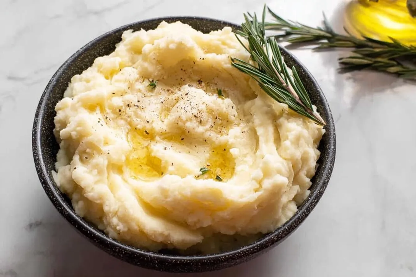 Olive Oil Mashed Potatoes (Dairy-Free)