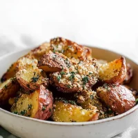 Delicious Parmesan Roasted Potatoes in a Crisp Golden Finish