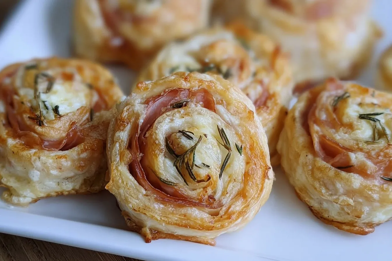 Prosciutto and Cream Cheese Roll Ups